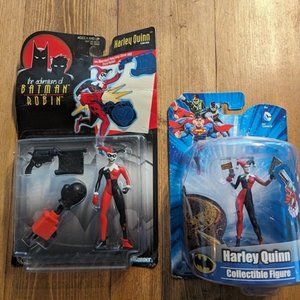Set of 2 Harley Quinn Figures